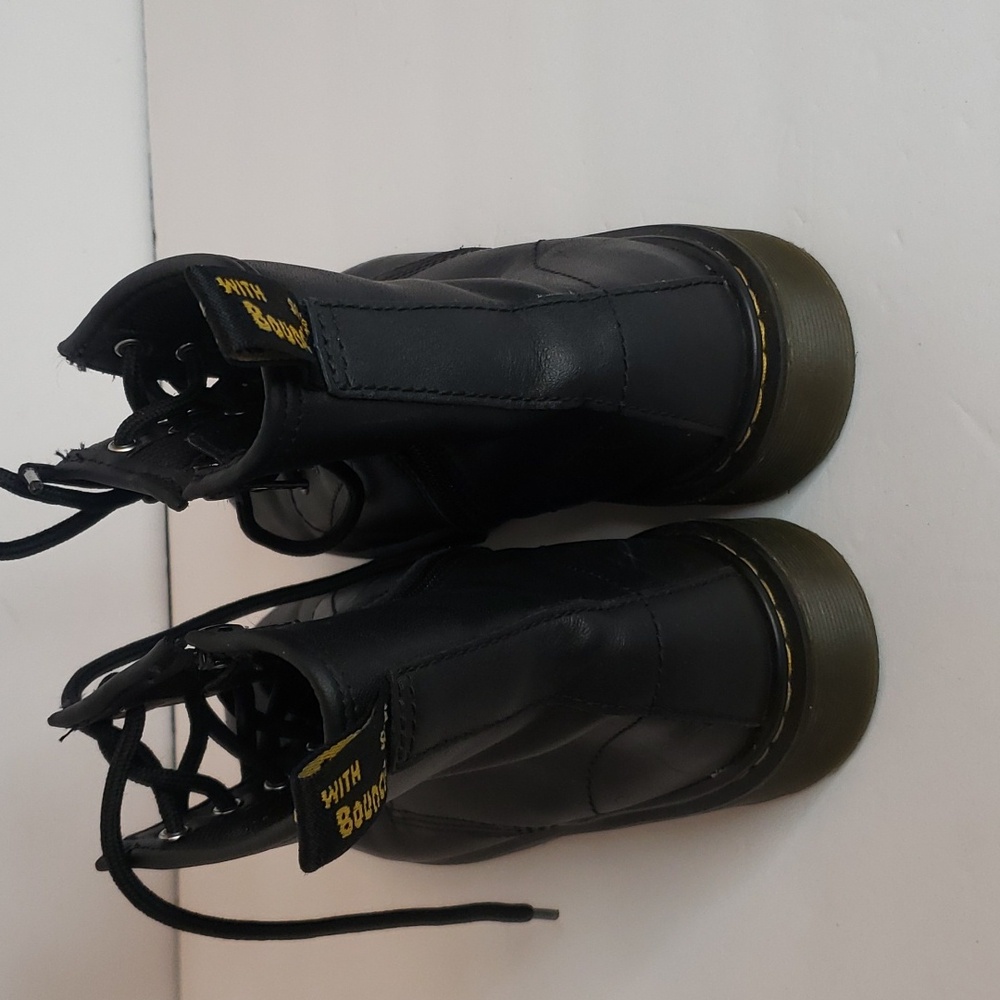 Dr. Martens Docs Black 1460 Combat Boots Size 6 - Picture 6 of 9